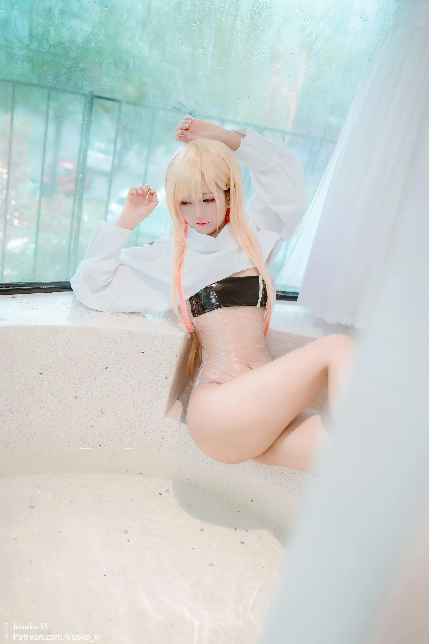 Kuuko W – NO.71 Marin Kitagawa Swimsuit [33P]插图8